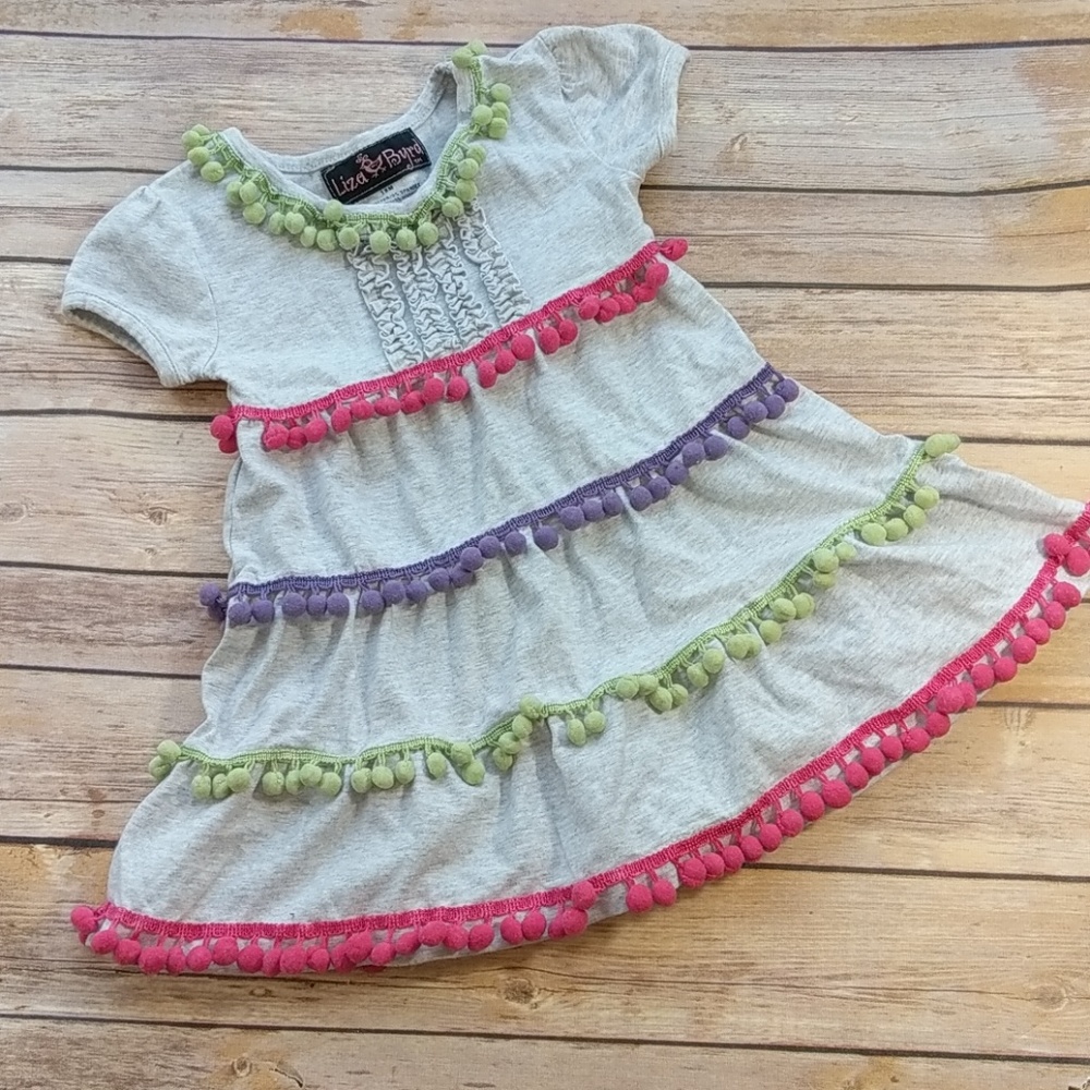 Liza Byrd Fun Pom-Pom Dress 18M